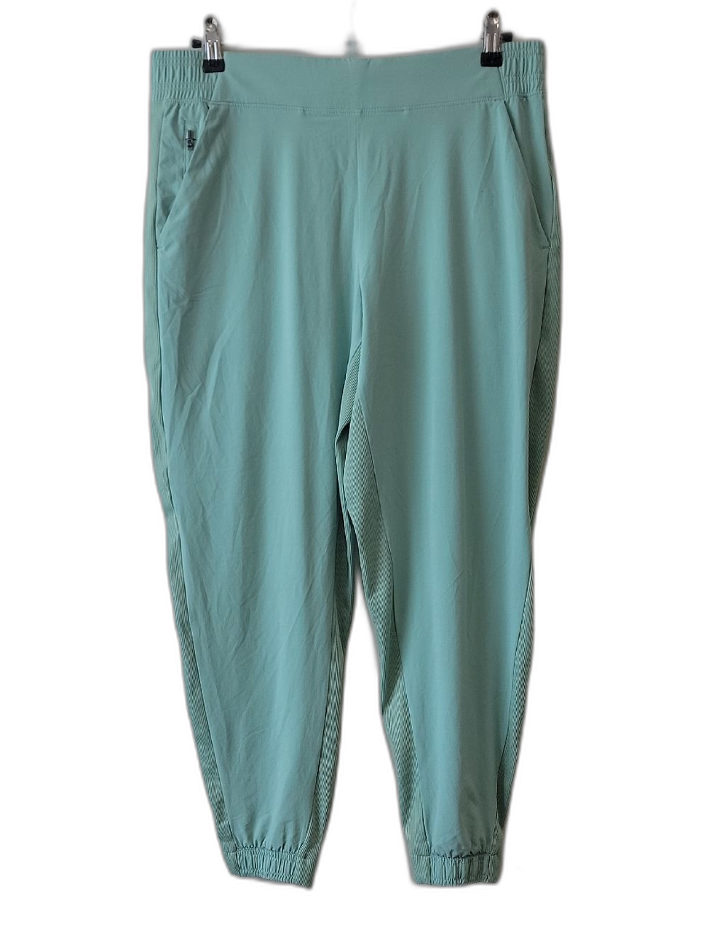 Athleta Sporty Outdoor Yoga Mint Green Track Joggers